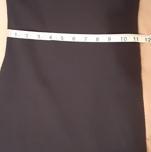 Dark Navy Ruffled Bodycon Dress - Picture 7 of 8